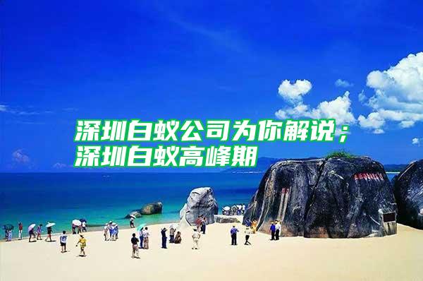 深圳白蟻公司為你解說(shuō)；深圳白蟻高峰期