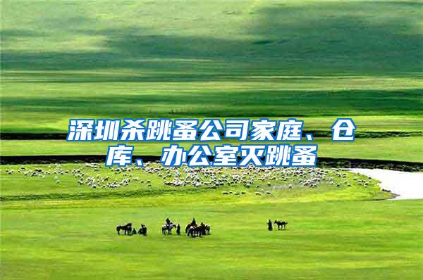 深圳殺跳蚤公司家庭、倉(cāng)庫(kù)、辦公室滅跳蚤