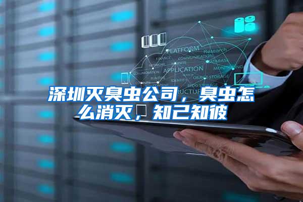 深圳滅臭蟲公司，臭蟲怎么消滅，知己知彼