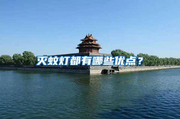 滅蚊燈都有哪些優(yōu)點(diǎn)?