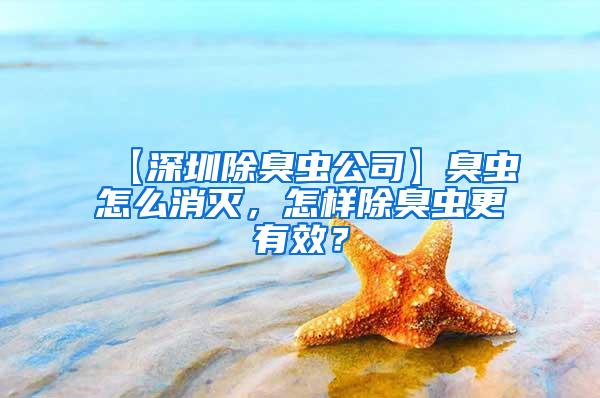 【深圳除臭蟲公司】臭蟲怎么消滅，怎樣除臭蟲更有效？